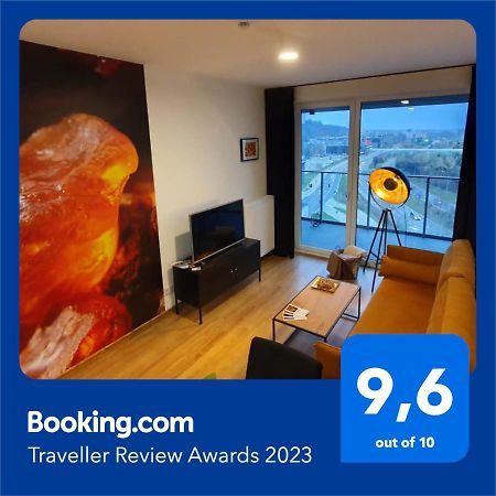 Apartament Bursztynowy Modern Tower 格丁尼亚 外观 照片