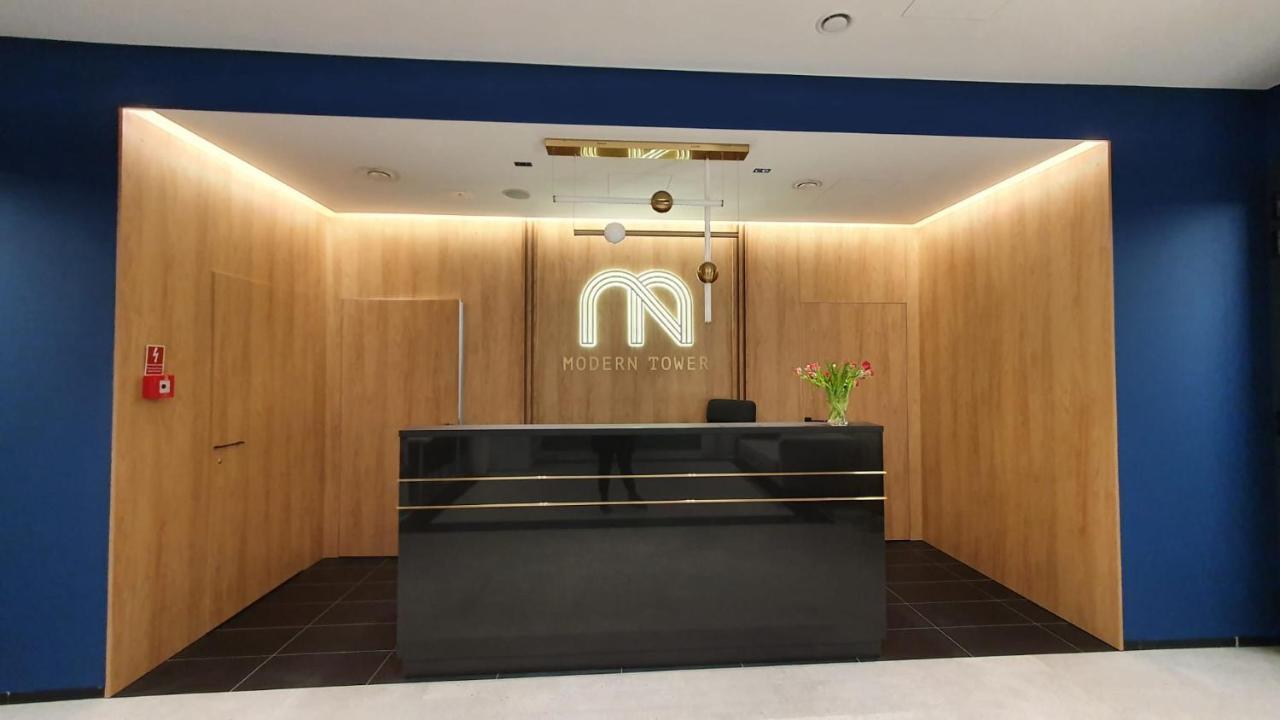 Apartament Bursztynowy Modern Tower 格丁尼亚 外观 照片