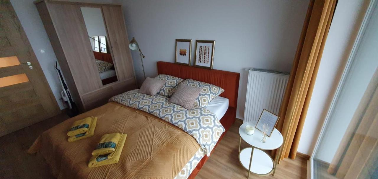 Apartament Bursztynowy Modern Tower 格丁尼亚 外观 照片